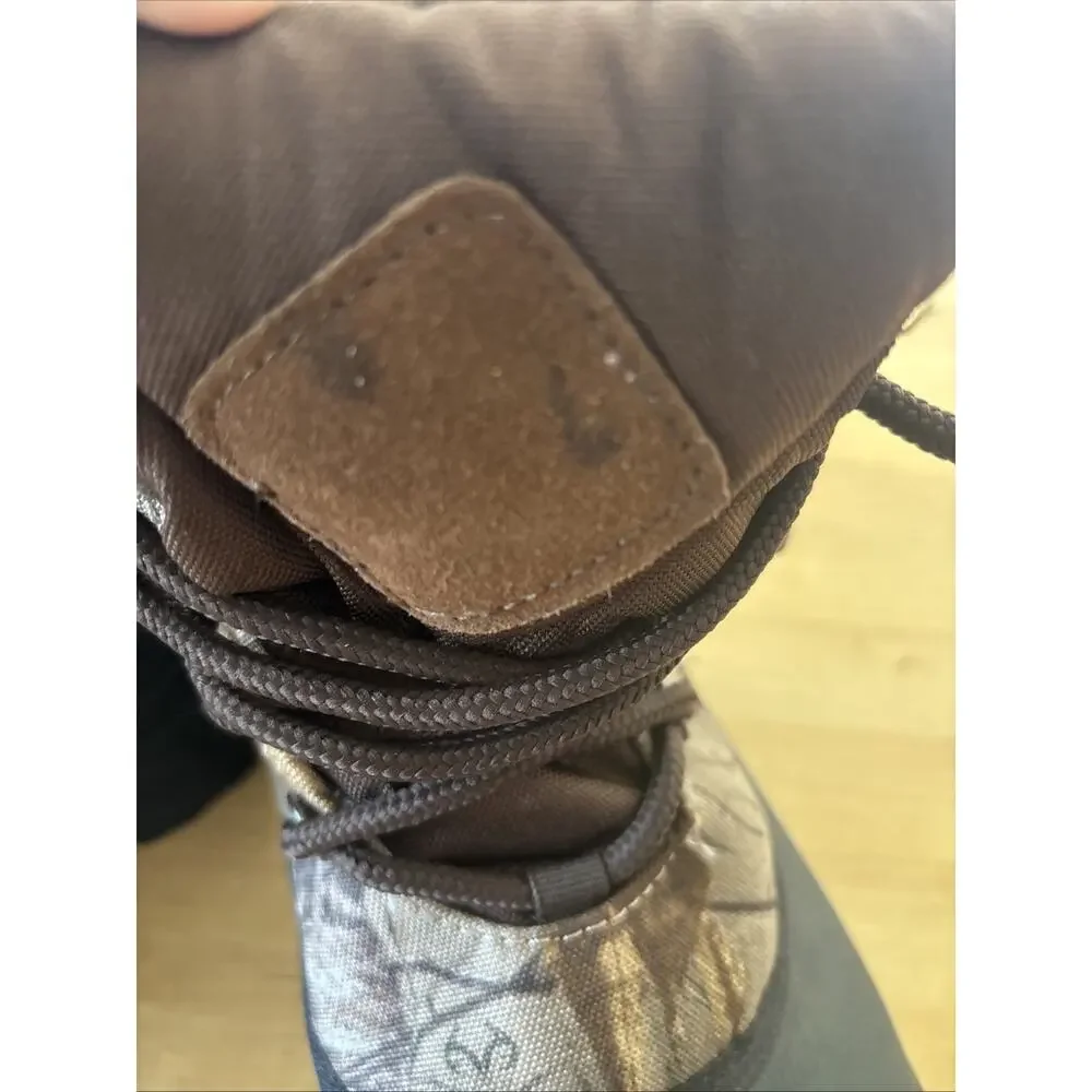 Men’s 13 Ozark Trail camo boots 3M Thinsulate insulation waterproof rubber shell
